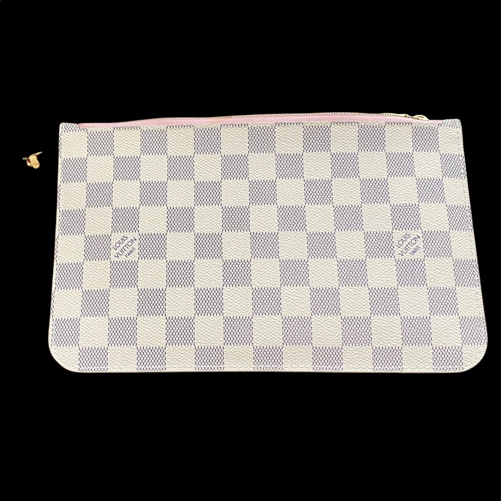 Authentic Louis Vuitton damier azur Clutch